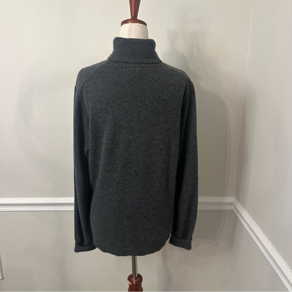 J. Crew Charcoal Gray Turtleneck Sweater - Picture 5 of 7